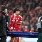 Hugo Ekitike stretchered off with injury during Liverpool vs PSG Champions League match