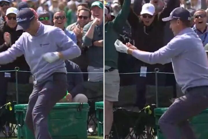 Justin Thomas scores hole-in-one at Masters Par 3 Contest, hints at friendly wager