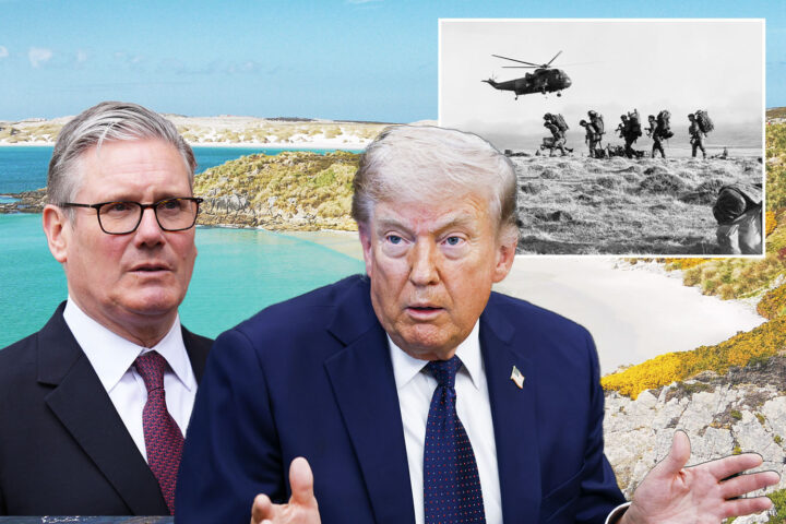 Keir Starmer responds to Trump’s threat to UK sovereignty over Falkland Islands