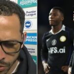 Liam Rosenior criticises Chelsea players after 3-0 defeat to Brighton