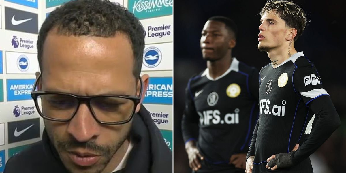 Liam Rosenior criticises Chelsea players after 3-0 defeat to Brighton