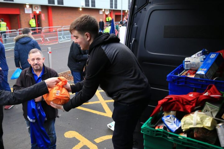 Liverpool foodbank charity theft outside Anfield sparks outrage among supporters
