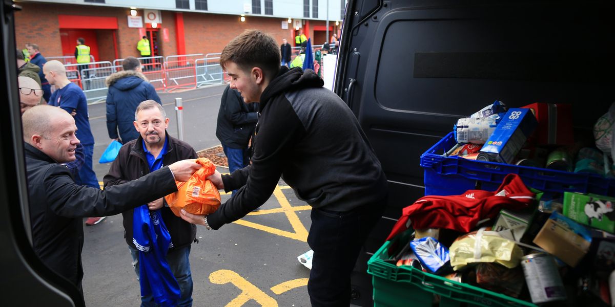 Liverpool foodbank charity theft outside Anfield sparks outrage among supporters