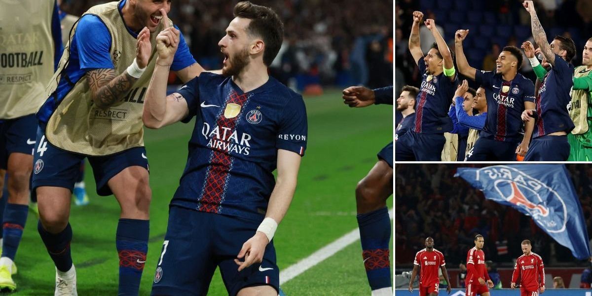 Liverpool's Champions League hopes dim after 2-0 defeat to PSG in quarter-finals