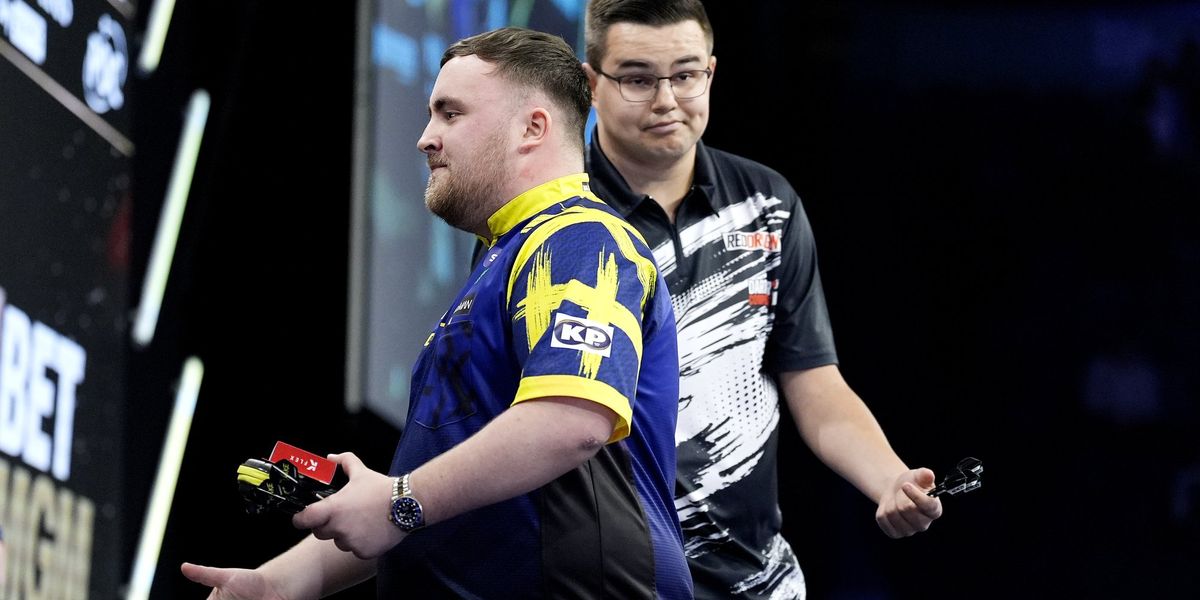 Luke Littler and Gian van Veen maintain distance ahead of Premier League darts following dispute