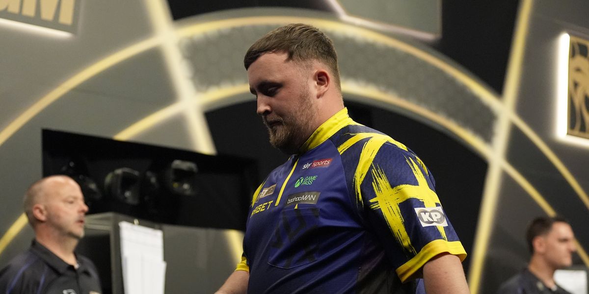Luke Littler booed in Brighton after second straight Premier League Darts quarter-final loss