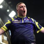 Luke Littler claims victory over Jonny Clayton in Premier League darts showdown in Liverpool