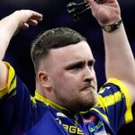 Luke Littler exits stage after defeat to Gian van Veen in Premier League Darts
