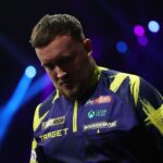 Luke Littler faces boos in Liverpool during Premier League Darts night 12