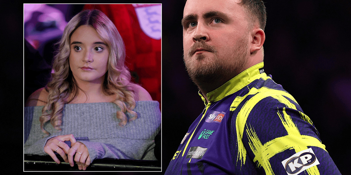 Luke Littler takes a break with girlfriend before Premier League Darts return in Brighton