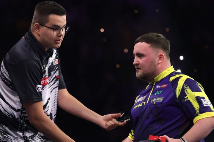 Luke Littler to miss German Darts Grand Prix following heated exchange with Gian van Veen