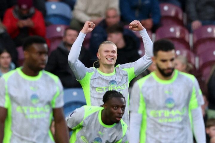 Manchester City tops Premier League after victory condemns Burnley to relegation