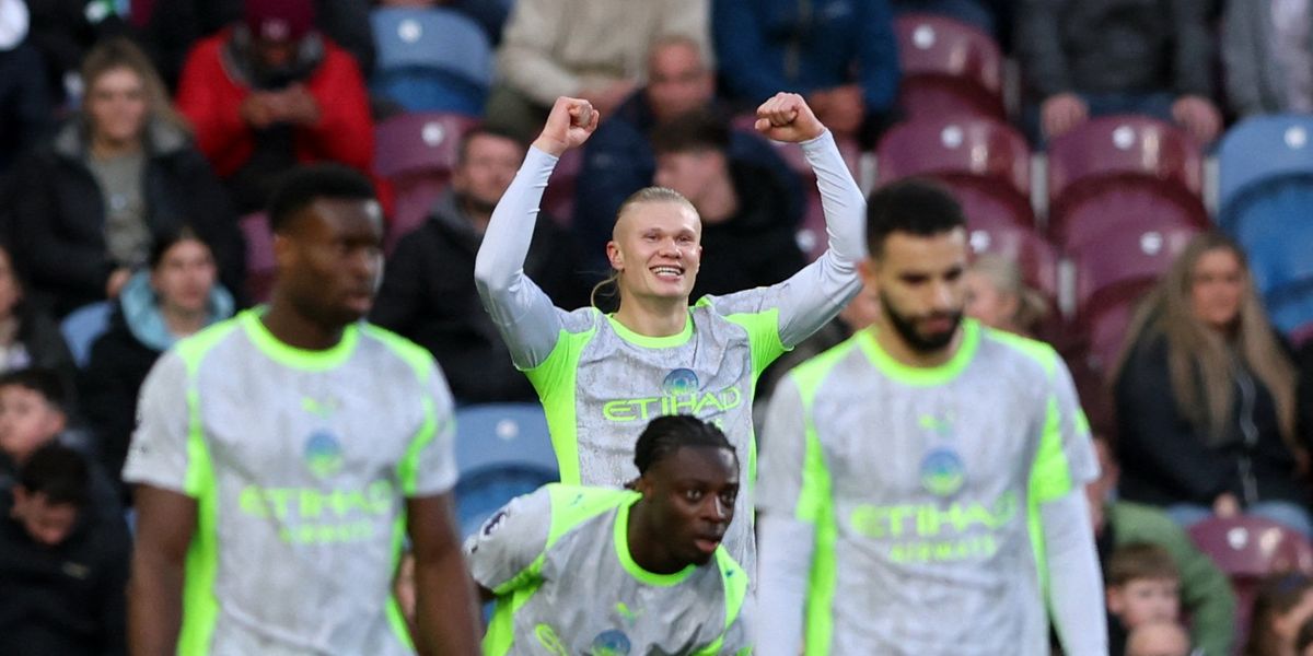 Manchester City tops Premier League after victory condemns Burnley to relegation