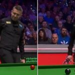 Mark Selby expresses frustration with cue slam during World Championship match against Wu Yize
