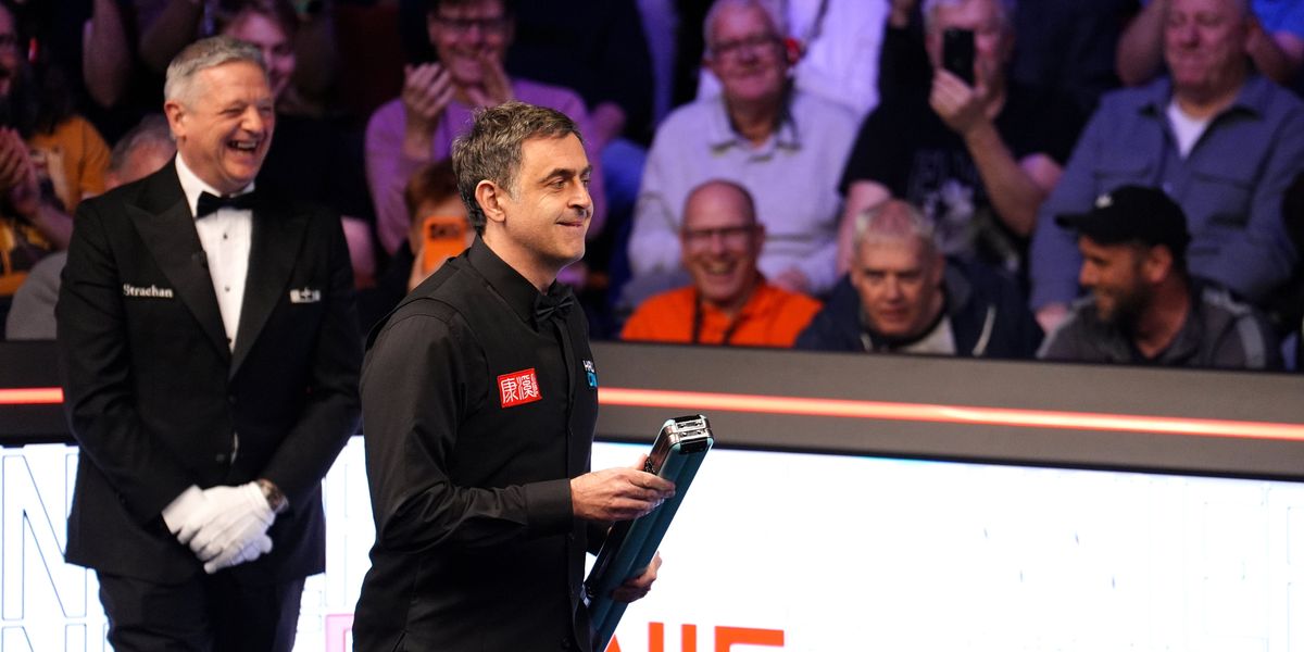 Ronnie O'Sullivan makes blunder entering Crucible ahead of World Snooker Championship match