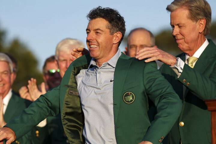 Rory McIlroy wins Masters for second consecutive year but misses green jacket moment
