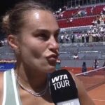 Sabalenka defeats Osaka at Madrid Open, faces Baptiste in quarter-finals
