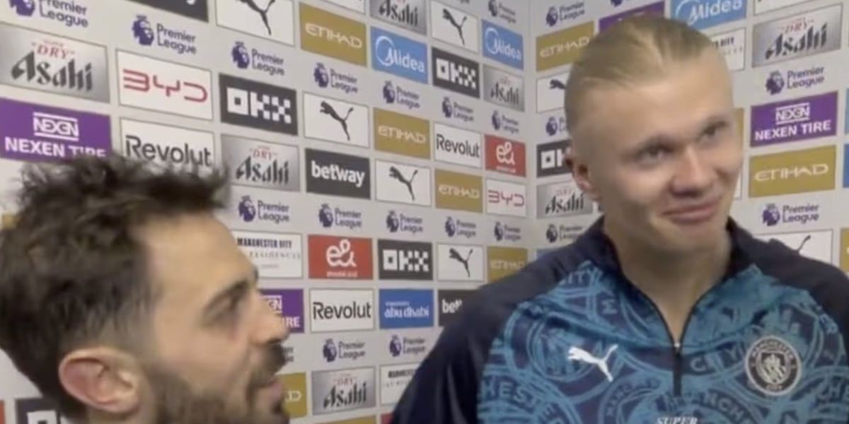 Sky Sports apologises for Erling Haaland's inappropriate language during post-match interview