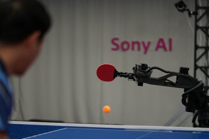 Sony AI's table tennis robot showcases advanced skills by defeating elite players
