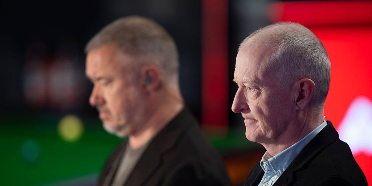 Steve Davis moved to tears by tribute to snooker icon John Virgo at Crucible