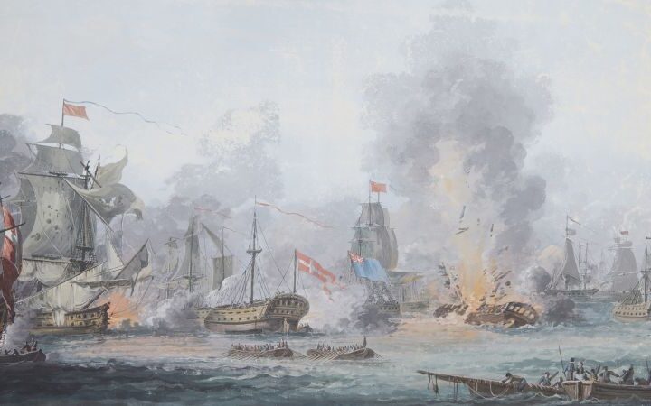 Sunken warship Dannebroge discovered off Denmark's coast after 225 years