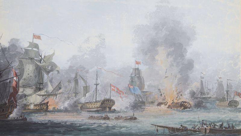 Sunken warship Dannebroge discovered off Denmark's coast after 225 years