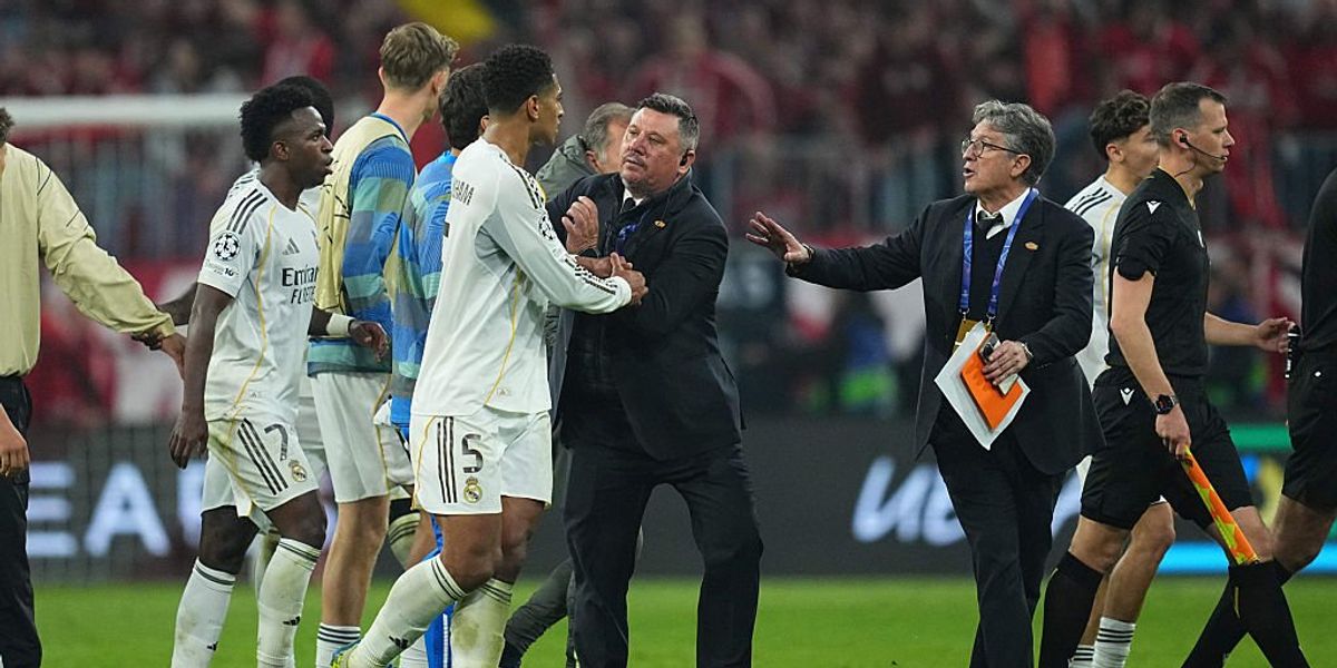 Tempers flare as Real Madrid players confront officials after Bayern Munich defeat