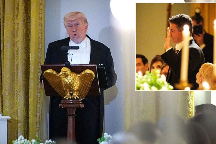 Trump praises Rory McIlroy during State Dinner attended by King Charles and Queen Camilla