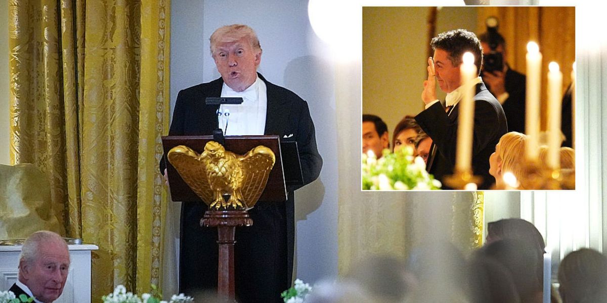 Trump praises Rory McIlroy during State Dinner attended by King Charles and Queen Camilla