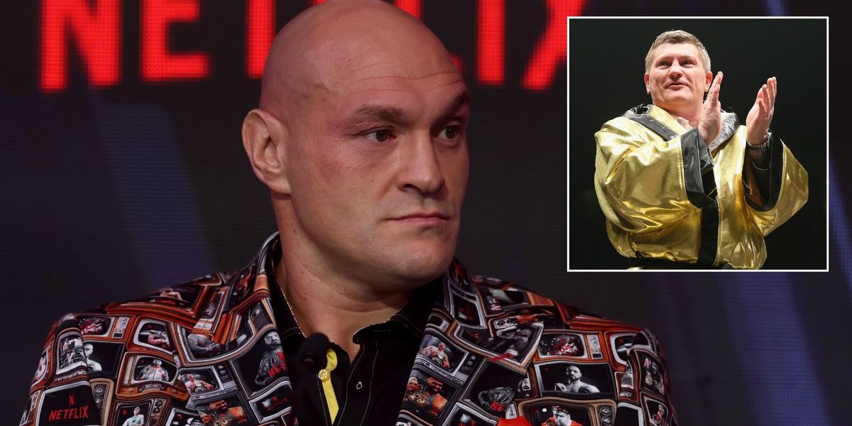 Tyson Fury honours Ricky Hatton with custom boots ahead of comeback fight against Arslanbek Makhmudov