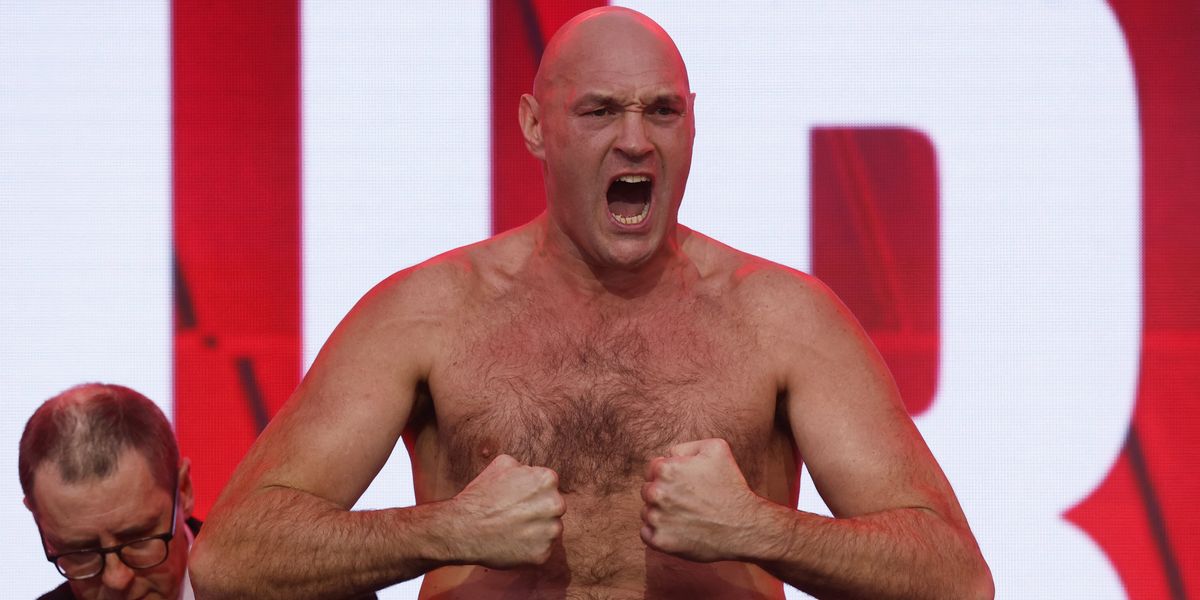 Tyson Fury weighs in at 267.9 pounds ahead of fight with Arslanbek Makhmudov