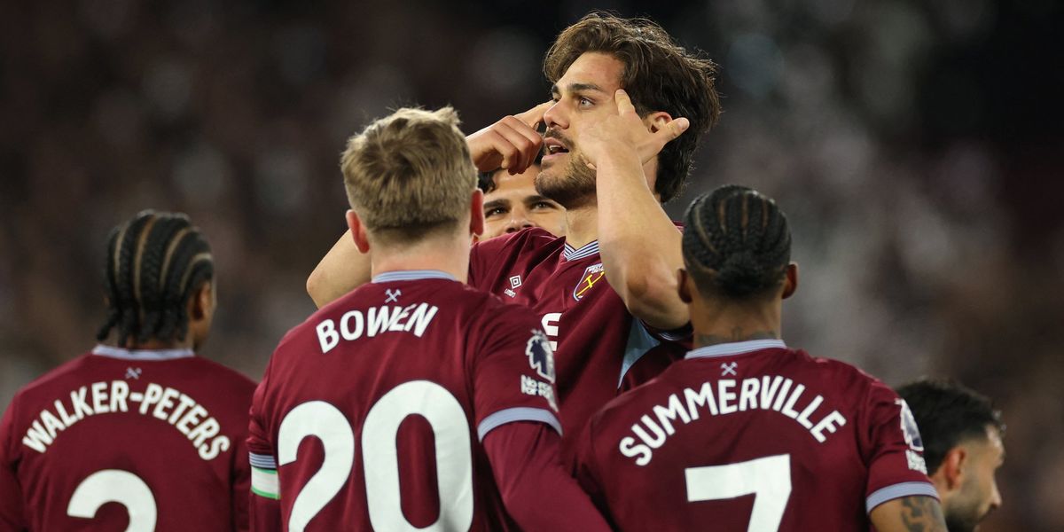 West Ham thrashes Wolves 4-0 as Tottenham falls into relegation zone