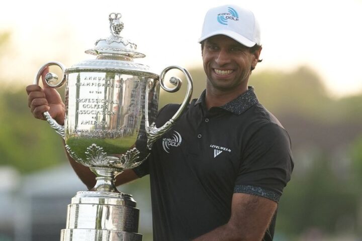 Aaron Rai credits Tiger Woods and Cristiano Ronaldo as key inspirations after PGA Championship win