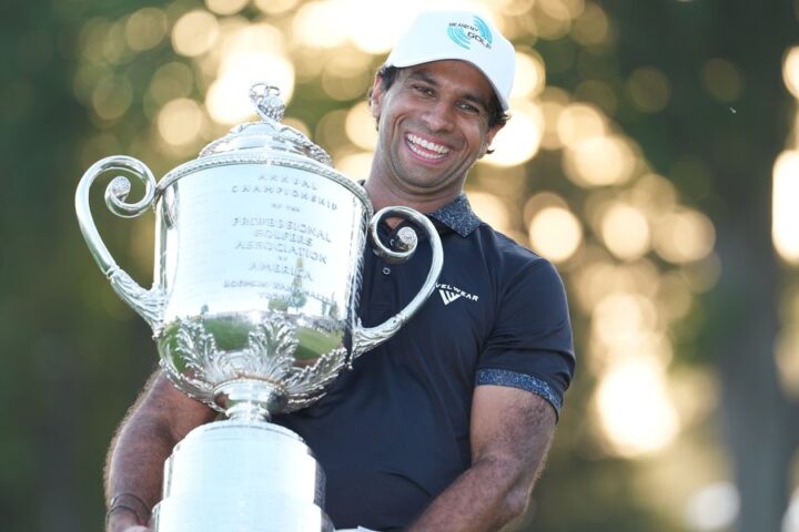 Aaron Rai plans simple treat of Chipotle burrito after £2.7m PGA Championship win