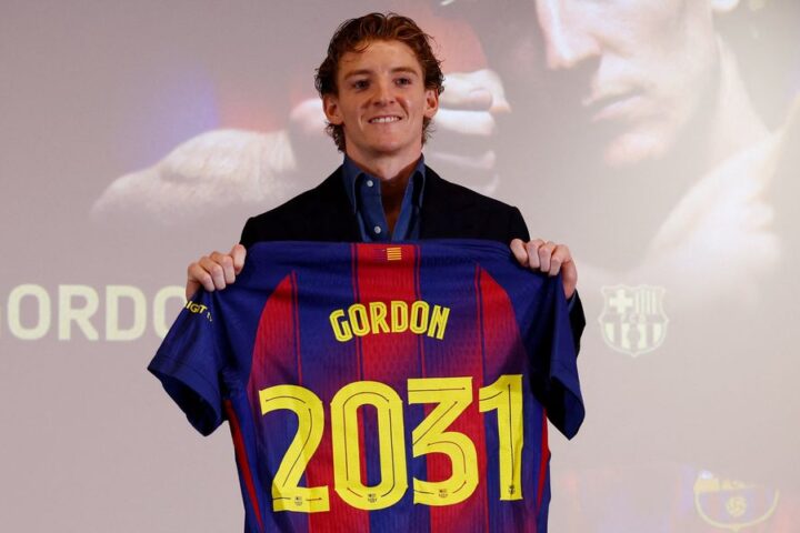 Anthony Gordon joins Barcelona for £69.3 million transfer from Newcastle