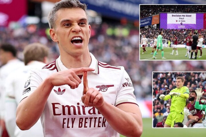 Arsenal boosts Premier League title hopes with narrow win over West Ham amid VAR controversy