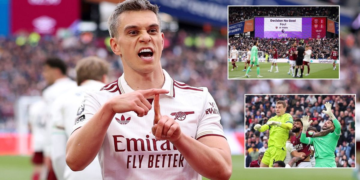 Arsenal boosts Premier League title hopes with narrow win over West Ham amid VAR controversy