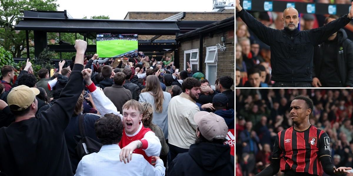 Arsenal crowned Premier League champions for first time in 22 years following Manchester City draw