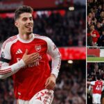 Arsenal edge closer to Premier League title with tense win over Burnley
