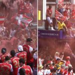 Arsenal title parade: hotel fire and nine arrests during north London celebrations