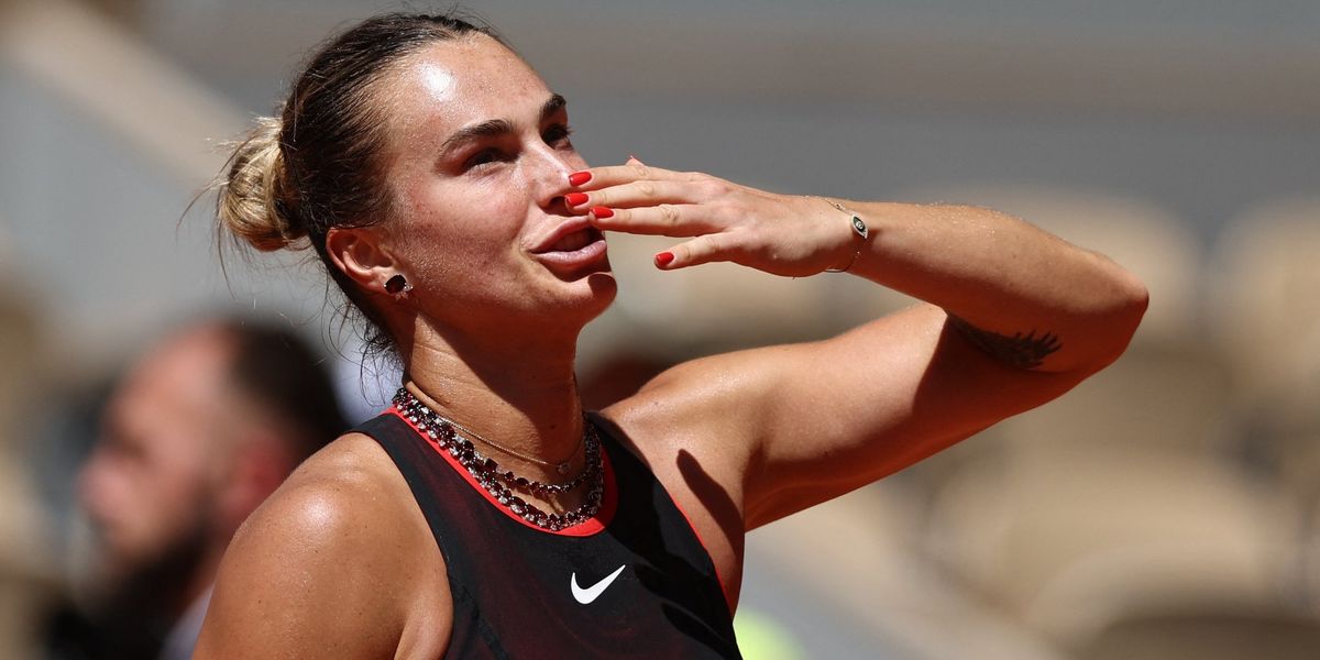 Aryna Sabalenka showcases £85,000 jewellery at French Open amid prize money advocacy