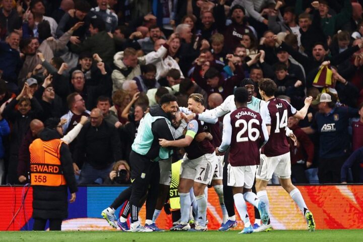 Aston Villa defeat Nottingham Forest 4-0 to reach Europa League final