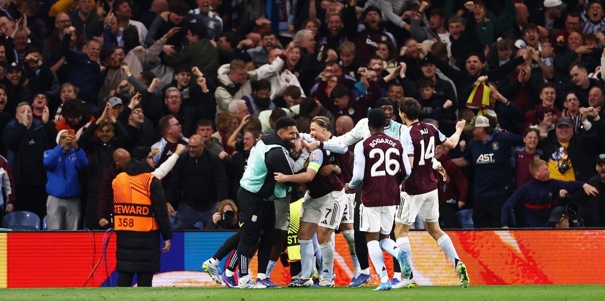 Aston Villa defeat Nottingham Forest 4-0 to reach Europa League final