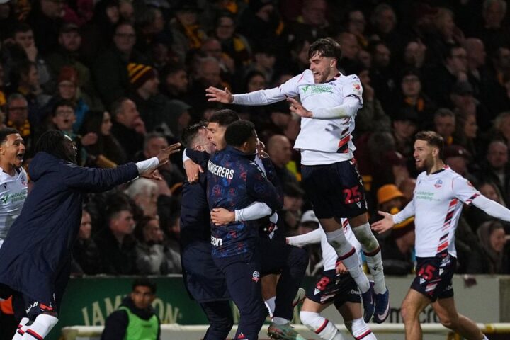 Bolton Wanderers advance to League One play-off final after defeating Bradford City