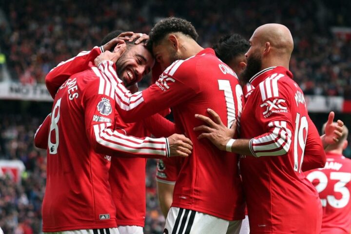 Bruno Fernandes equals Premier League assist record in Manchester United's 3-2 victory over Nottingham Forest