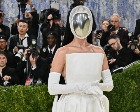 Celebrities protest Jeff Bezos at Met Gala with ‘resistance red carpet’ theme