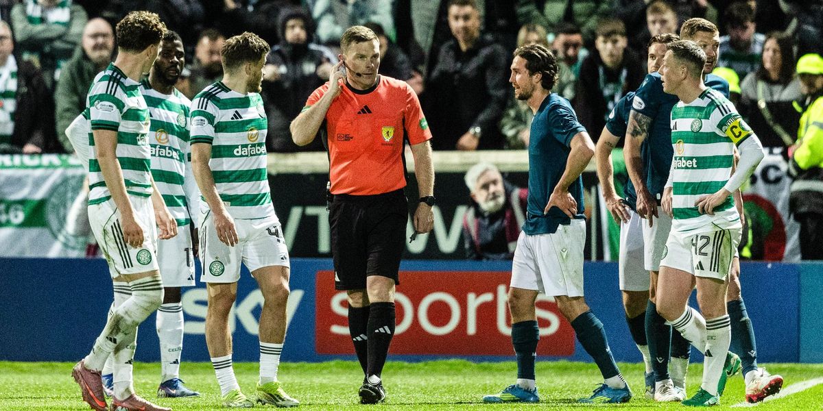 Celtic's controversial penalty victory over Motherwell ignites fury from Hearts in title race