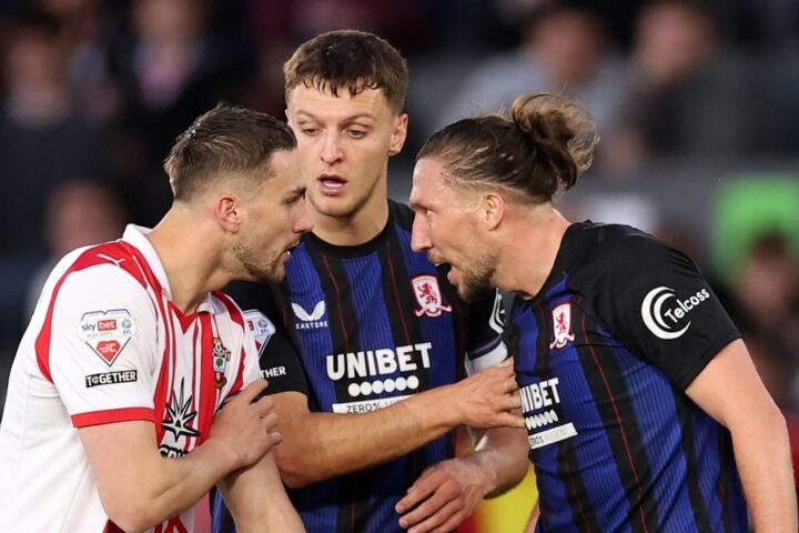 Championship play-off match paused following accusation of discriminatory comment by player