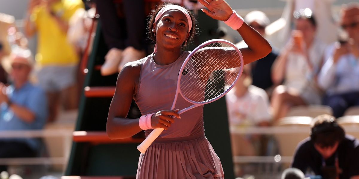 Coco Gauff discusses car accident en route to French Open before advancing to second round