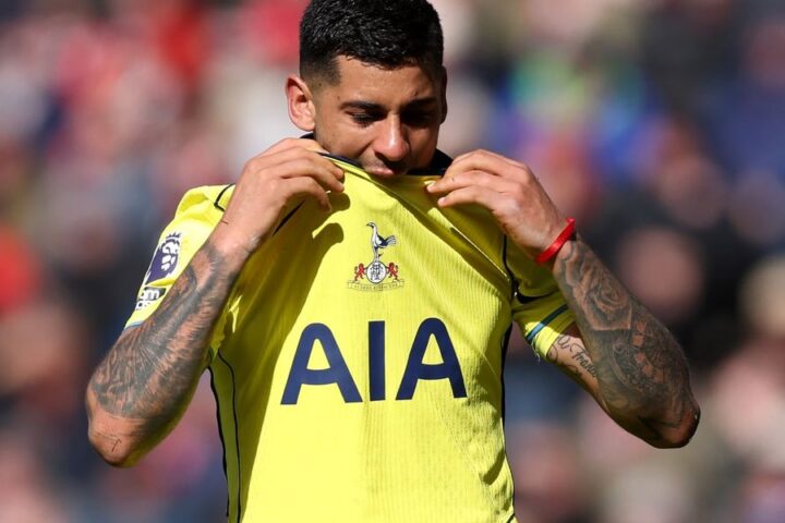 Cristian Romero returns to London amid backlash before crucial Tottenham, Everton match
